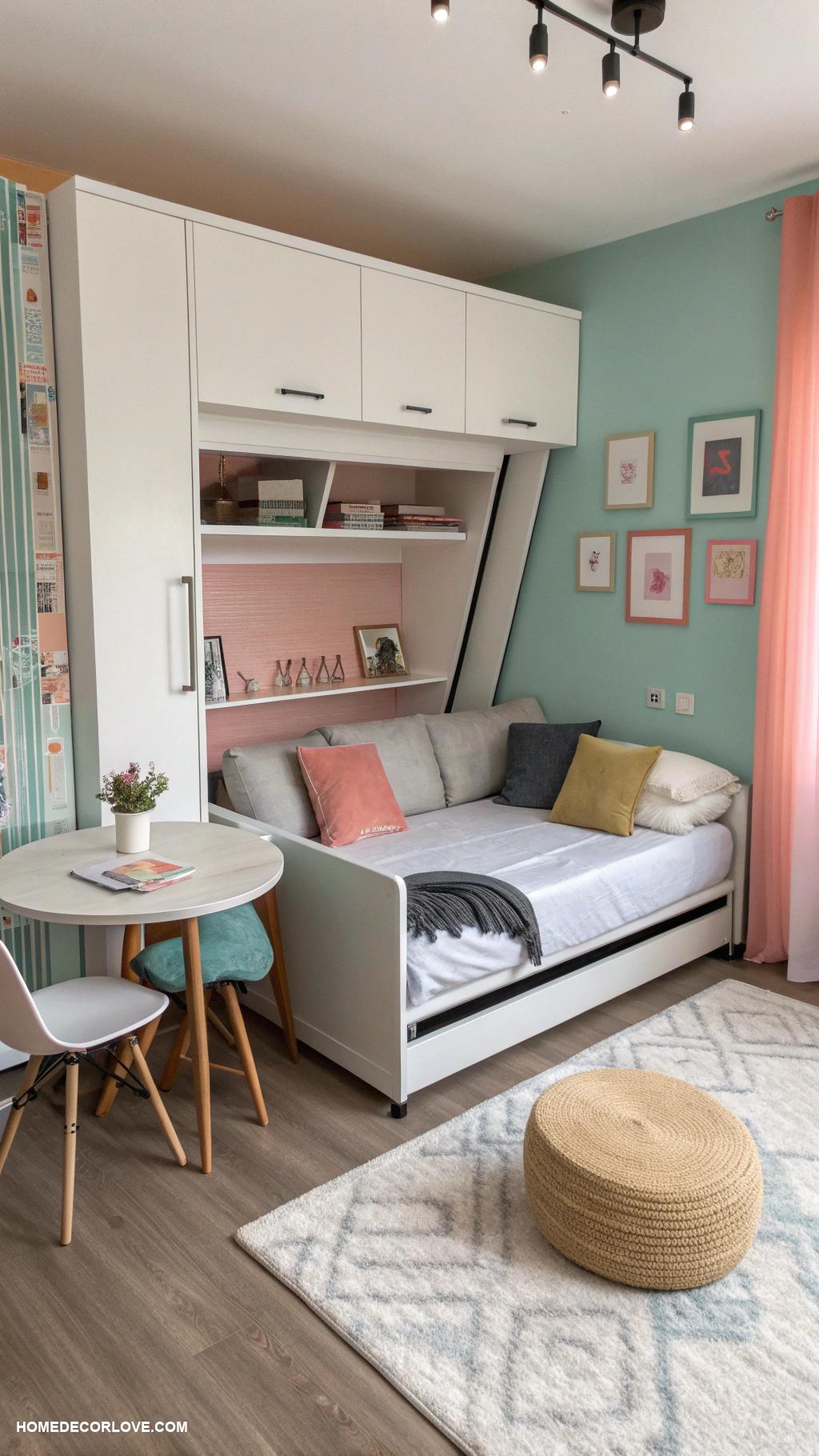 bedroom ideas for small rooms Incorporate multifunctional furniture