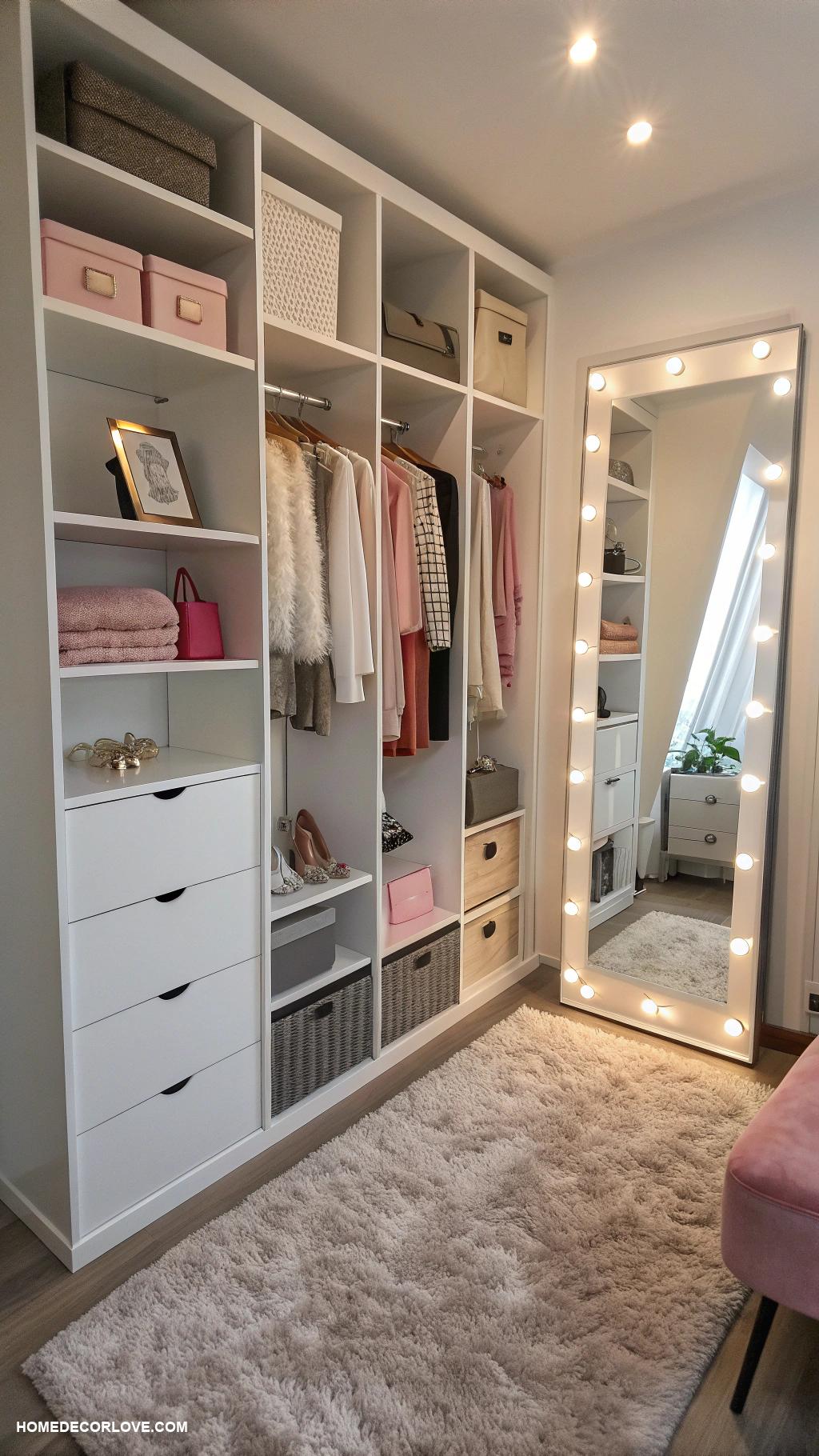 bedroom refresh ideas Organize closet for a clean look