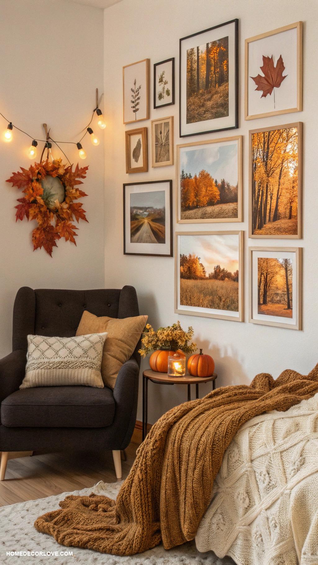 fall bedroom decor Fall themed wall art