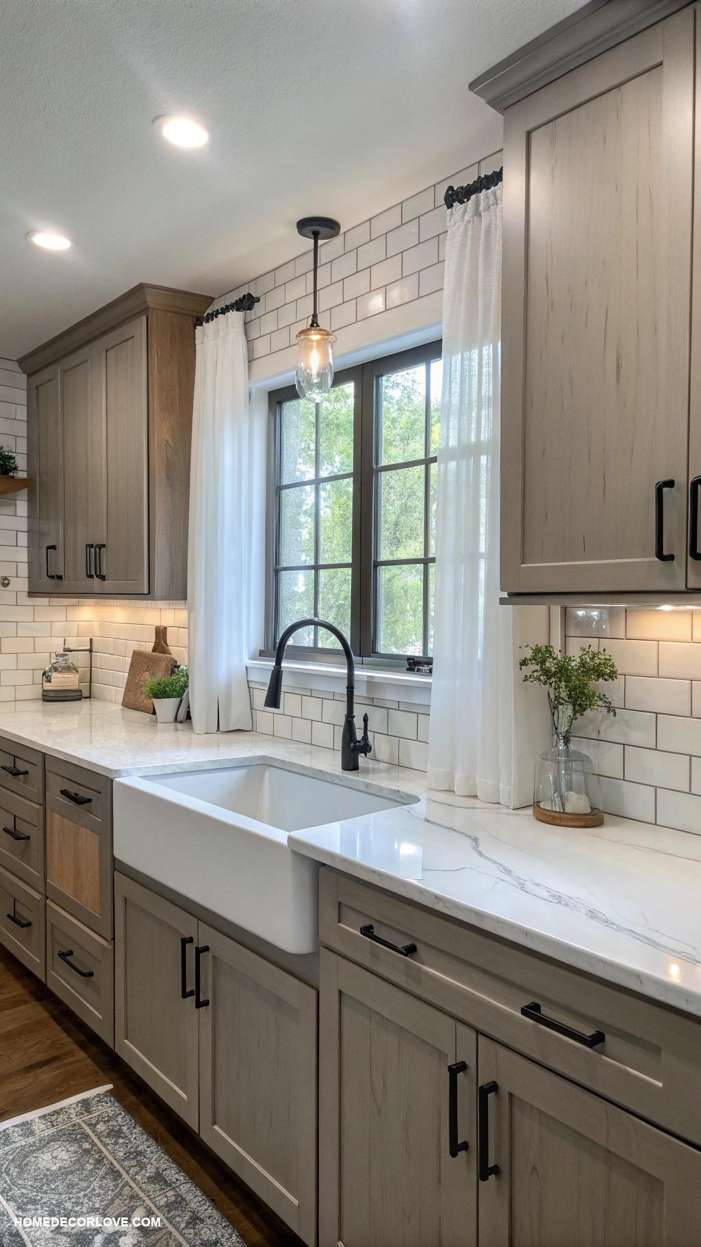 kitchen remodel Replace countertops with quartz or granite