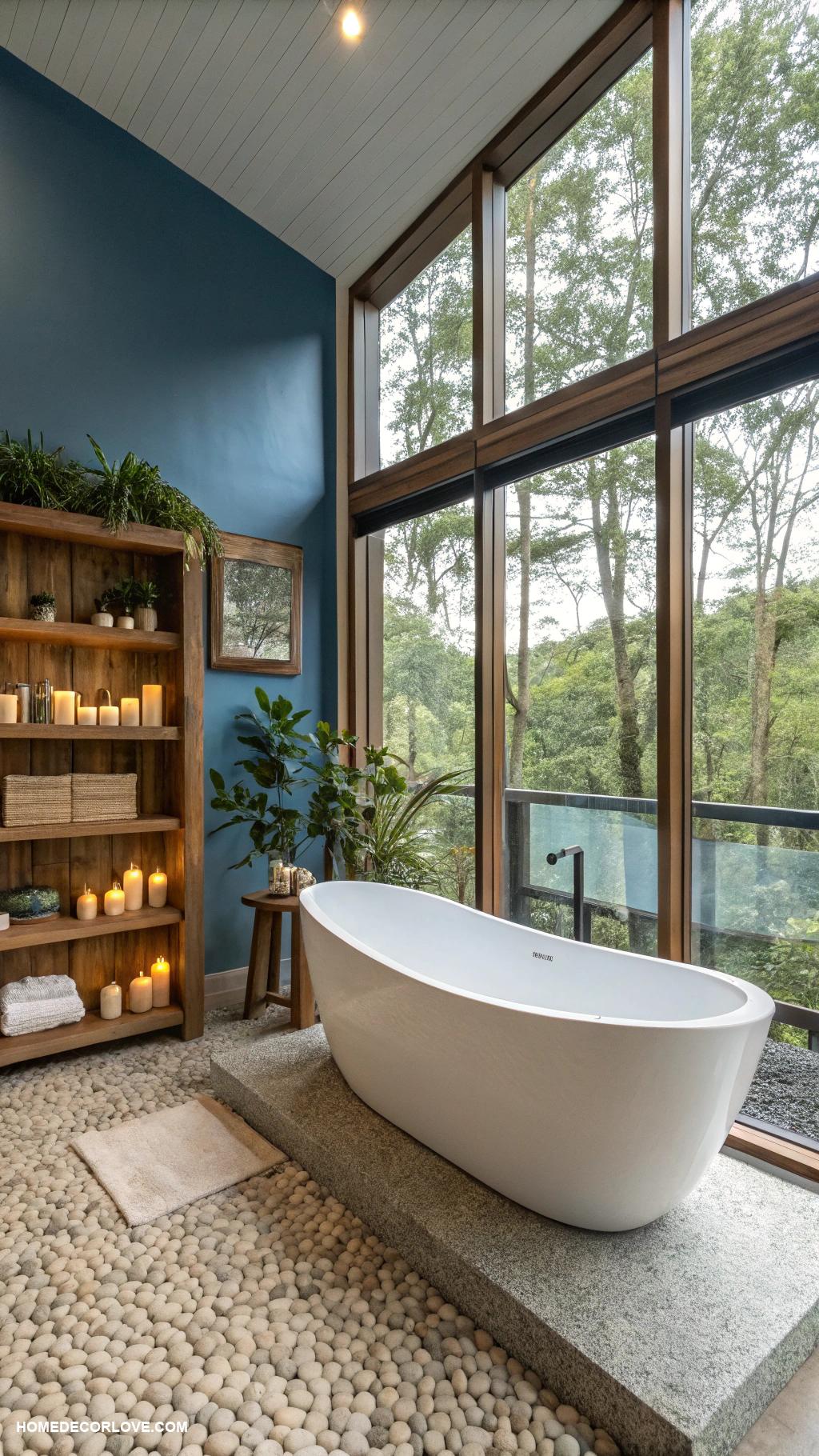 modern bathroom ideas Freestanding bathtubs for elegance