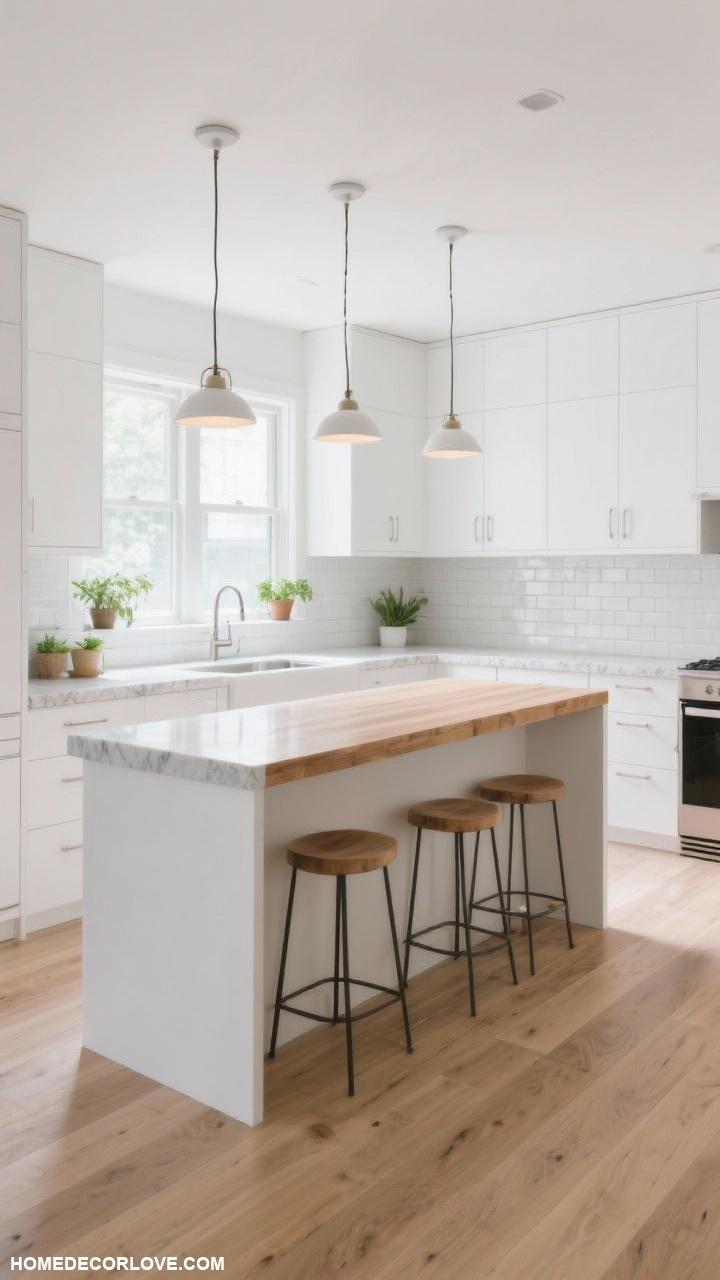 modern kitchen ideas Minimalist design with clean lines