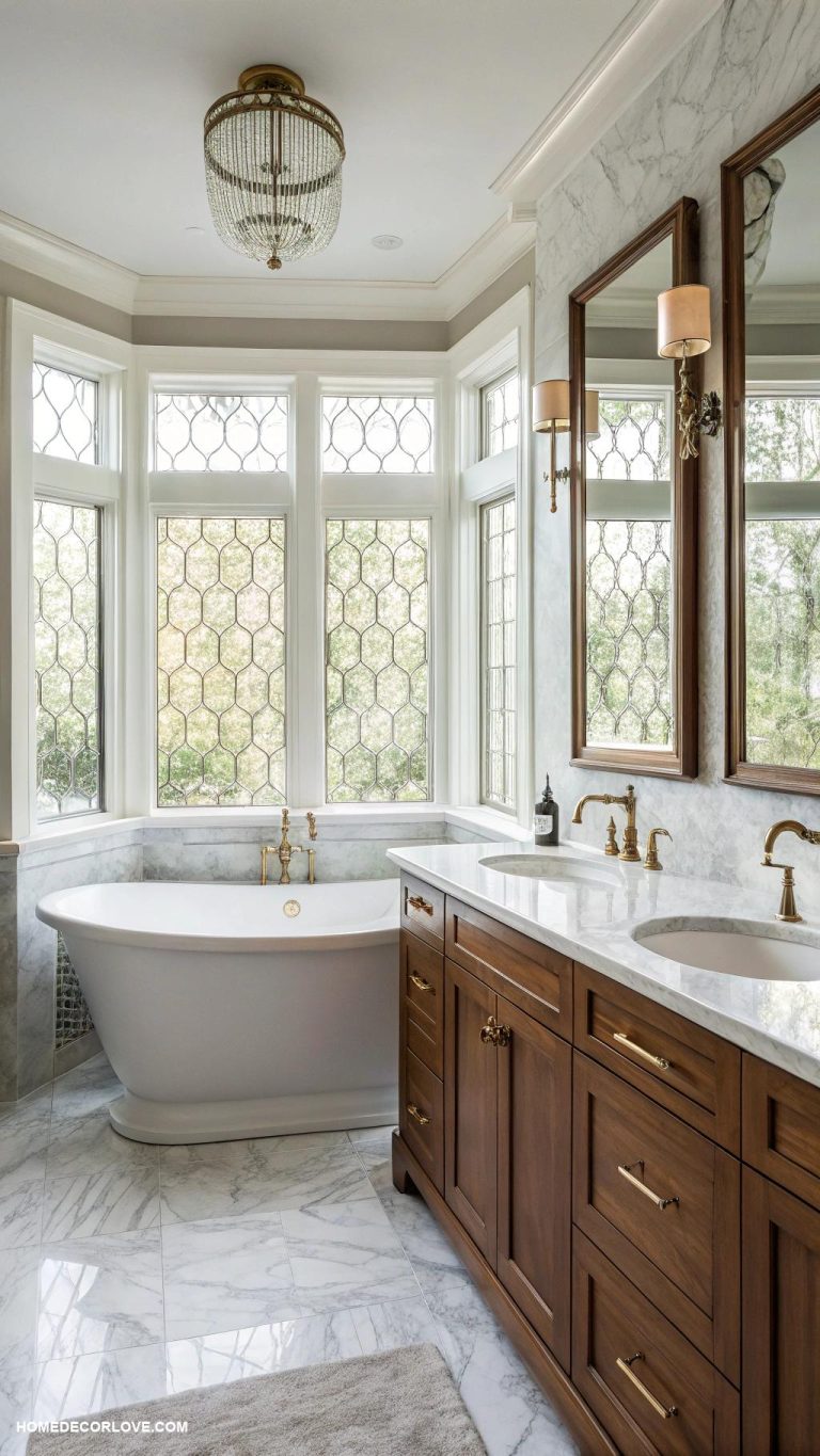 bathroom remodel Add accent mirrors for depth