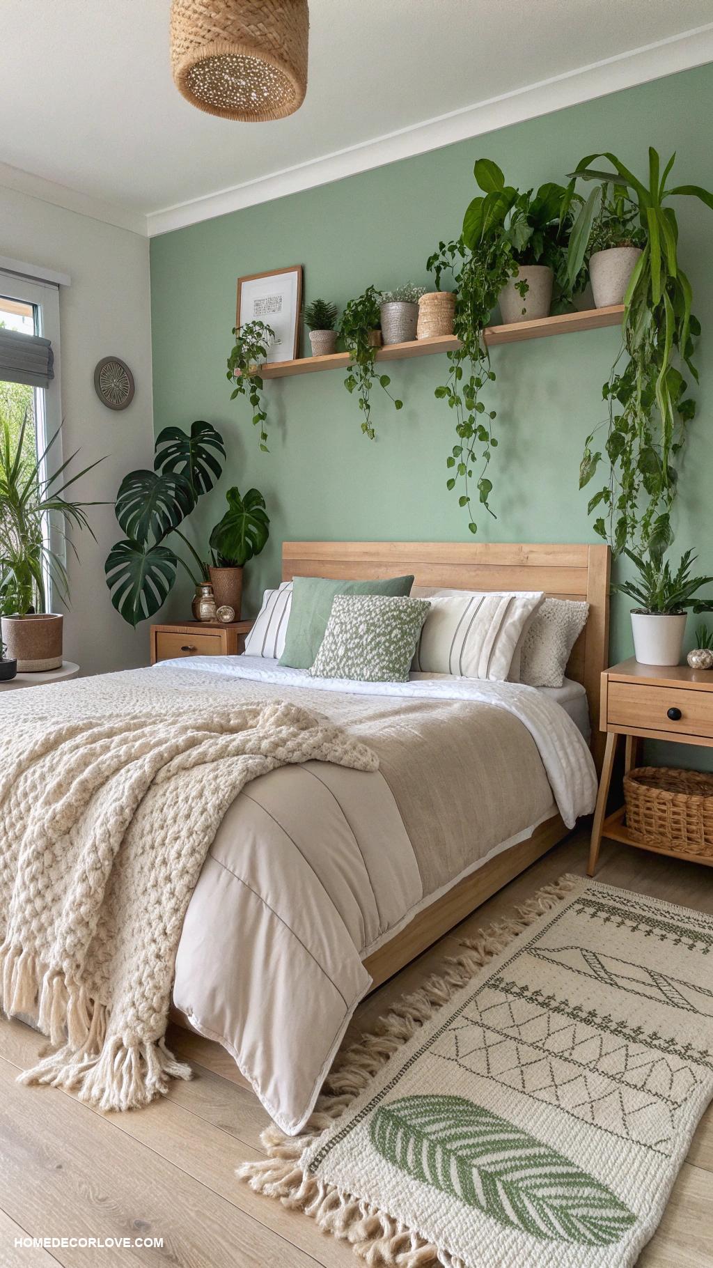 bedroom ideas Include greenery with indoor plants