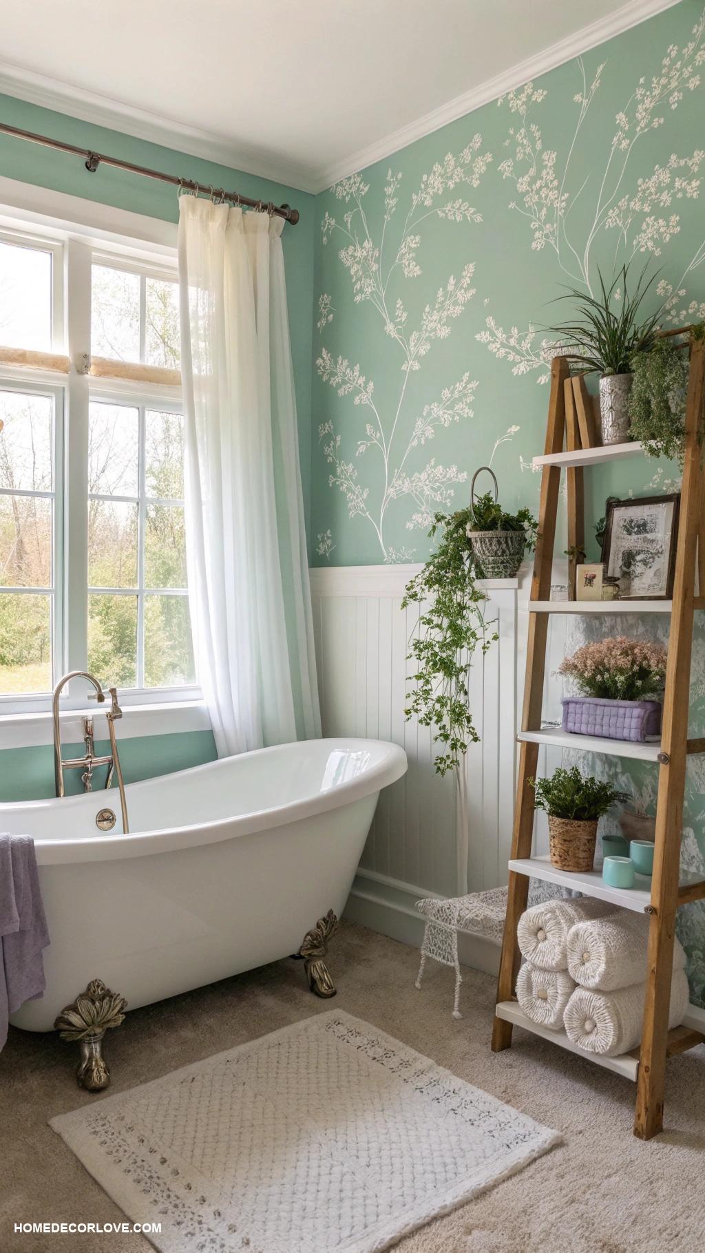 cozy bathroom Choose soothing paint colors
