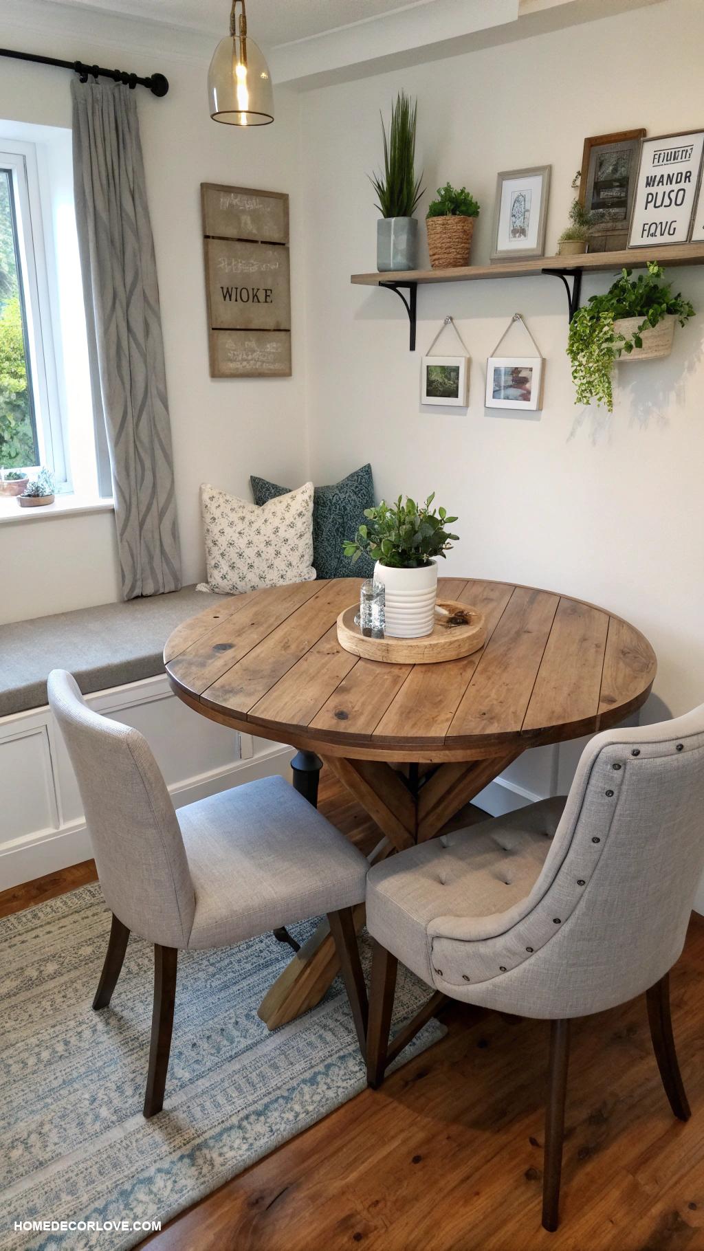 small dining room ideas Incorporate multifunctional furniture pieces