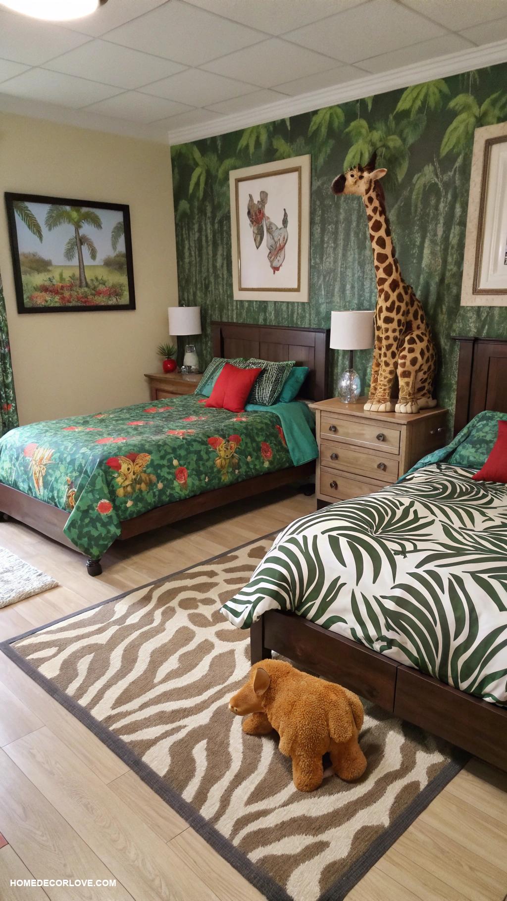 boys bedroom ideas Animal prints for a wild touch