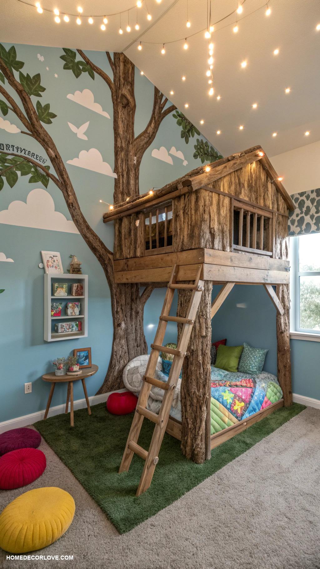 boys bedroom ideas Treehouse bed for adventurous spirits