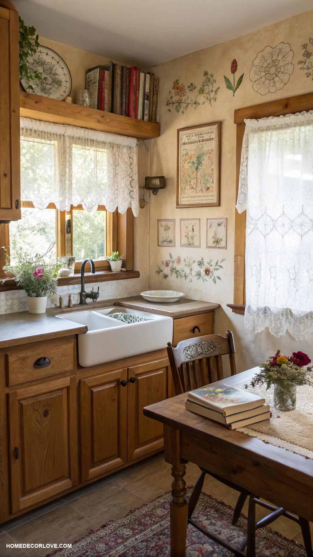 cozy kitchen Personalized wall art for character