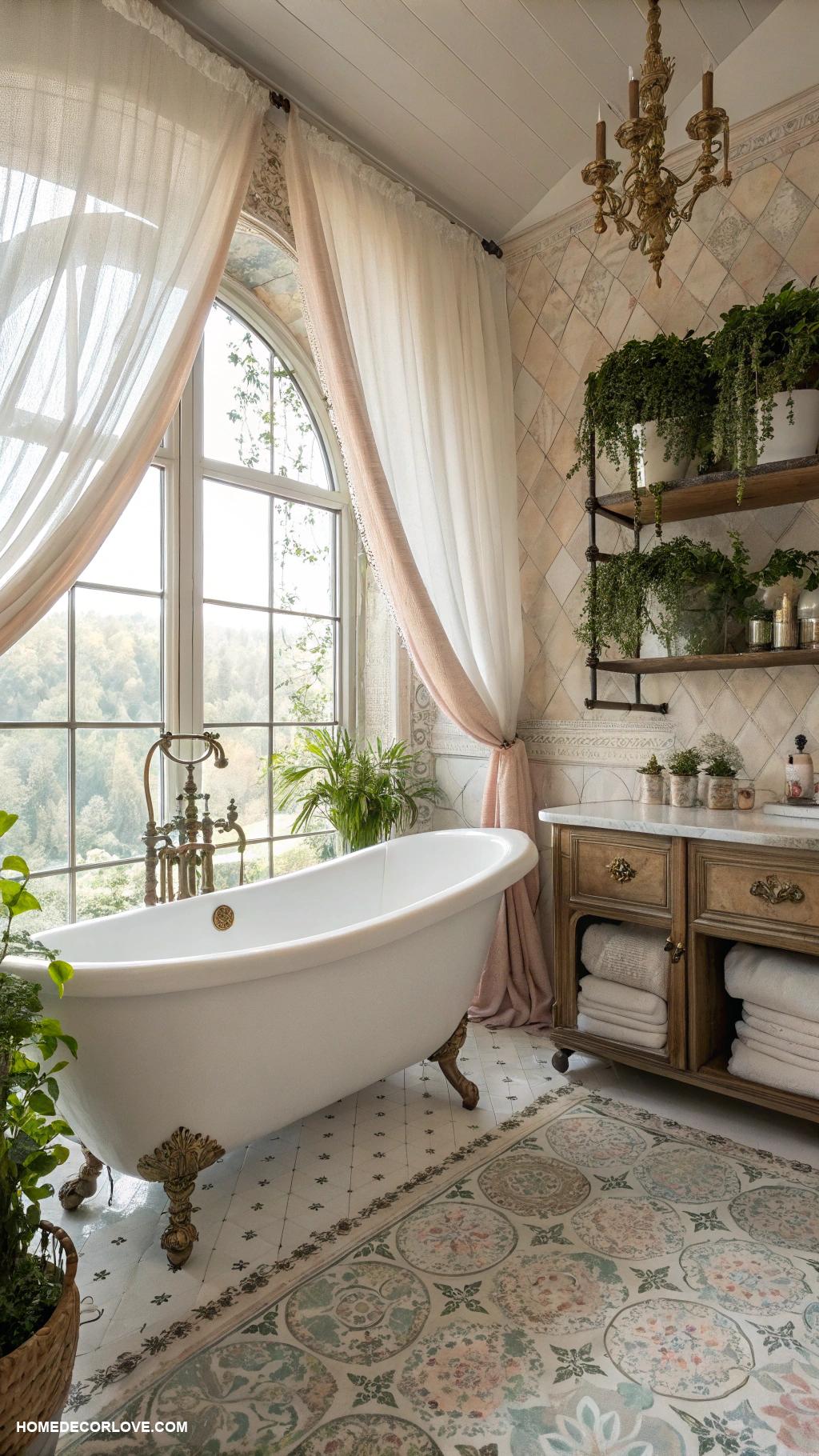 dream bathrooms Vintage charm with clawfoot soaking tub