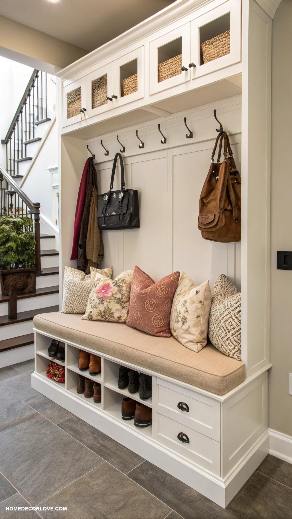 foyer ideas entryway Create a welcoming shoe storage solution