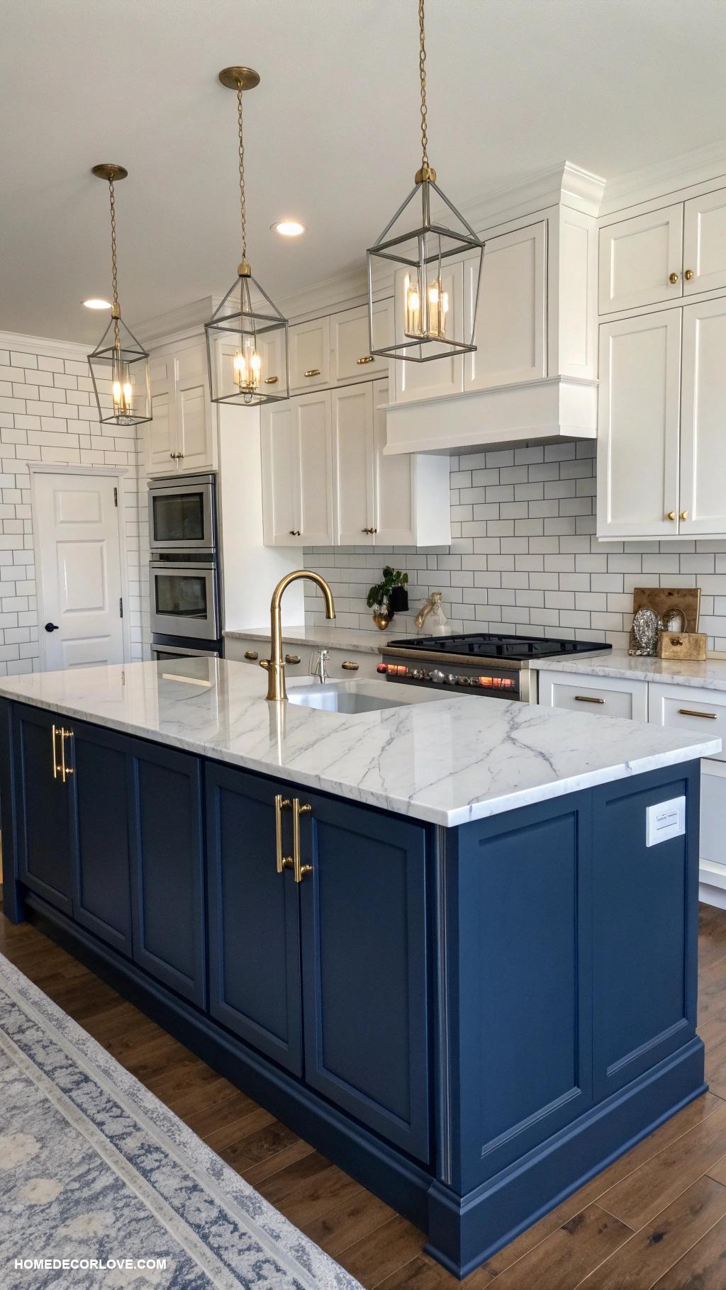 kitchen cabinets ideas Two tone cabinets for modern contrast