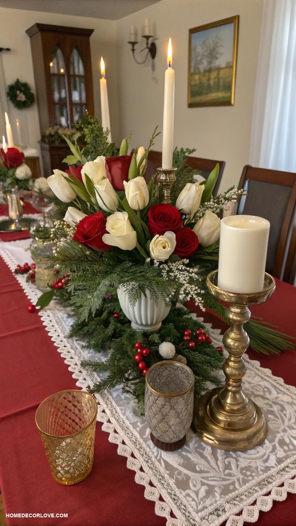 dining room table decor ideas Seasonal decorations to match the holidays